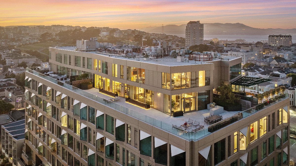 Gulshan Panorama duplex apartment at sunset